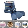 thumbnail image 5 of Fridja 6Pcs Compression Packing Cubes for Travel, Luggage Organizer Bags, Zipper Packing Cubes for Suitcases, 5 of 5
