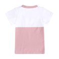 thumbnail image 4 of Plebaso Baby Girls Boys Two-Piece Sets Matching Color Round Neck Short-sleeved Blouse Shorts Infant Summer Clothes, 4 of 6