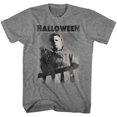 thumbnail image 1 of T-Shirt pour Adulte Halloween Mikefade Graphite Chiné 5TG, 1 of 2