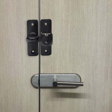 TopLLC Tools Door Door 90 Degree Sliding Door Lock Pin Door Clip Sliding Door Lock Buckle Buckle Lock Door latch and bolt