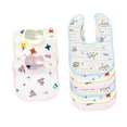 thumbnail image 4 of Lipstore 8 Pcs Bavoir pour Bébé Bandana Bavoir Anti-Bave Propre Lavable à la Machine Absorbant Léger, 4 of 8