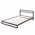 thumbnail image 1 of Zinus Trisha 7 inch Heavy Duty Metal Platform Bed with Headboard, 1 of 6