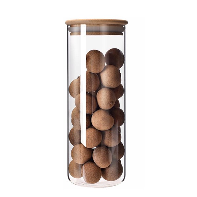 Glass Jars with Airtight Lids Large Durable Storage Jar for Sauces Pickled Vegetables 2