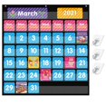 thumbnail image 1 of Calendrier d'Enseignement en Classe Durable et Imperméable avec Calendrier à 44 Compartiments, 1 of 4