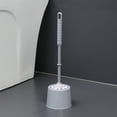 thumbnail image 2 of Toilet Bowl Cleaner,Toilet Bowl Cleaners Toilet Bowl Brush And,Compact Toilet Cleaner Brush Set for Bathroom Cleaning,Compact Size for Storage and Organization Organization and Storage, 2 of 6