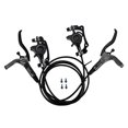 thumbnail image 3 of Aluminum Alloy Bike Hydraulic Disc Brake Set 800/1400mm Front Rear 160mm Rotors front L rear, 3 of 8