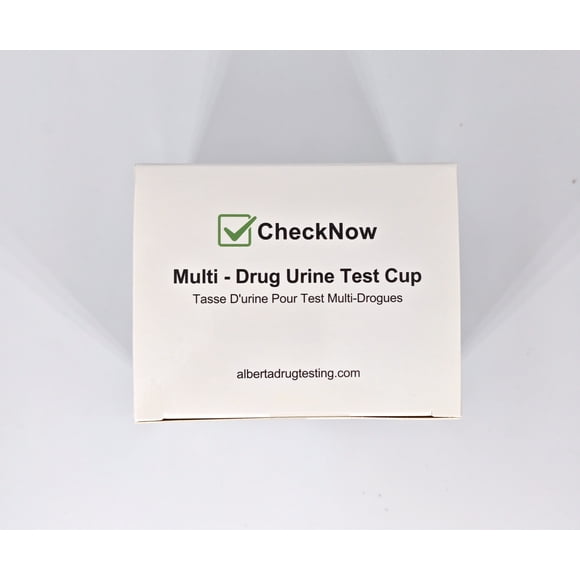 Tasse de Test d'Urine Multi-Médicaments CheckNow Remis à Neuf Alberta Drug Testing 1068971