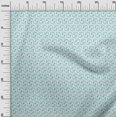 thumbnail image 2 of oneOone Polyester Lycra Turquoise Blue Fabric Koi Fish Ocean Fabric For Sewing Printed Craft Fabric By The Yard 56 Inch Wide, 2 of 4