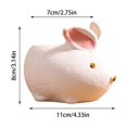 thumbnail image 3 of Birdeem Succulent Flowerpot Personalized Desktop Breathable Animals Shaped Coarse Ceramic Flowerpot, 3 of 9
