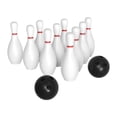 thumbnail image 1 of Bunblic Kids Bowling Set Bowling Sports Toy Early Development Interactive Bowling Pin and Balls Indoor Bowling Game for Children Kids 10 Bowling 2 Balls, 1 of 8