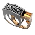 thumbnail image 2 of EGNMCR Rings Men Punk Style Skull Ring-use Exquisite Ring 6-13 Ring ring, 2 of 2