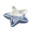 thumbnail image 1 of 1pc Blue Sea Star Shaped Ceramic Plate for Home Decorative Ornament, 1 of 9