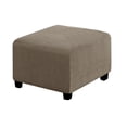 thumbnail image 1 of fastboy High Elastic Stretch Ottoman Cover Wear Resistant And Durable Fine Workmanship Skin Friendly taupe S, 1 of 6