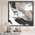 thumbnail image 2 of Designart Glam Painted Arcs II Framed Wall Art, 2 of 3