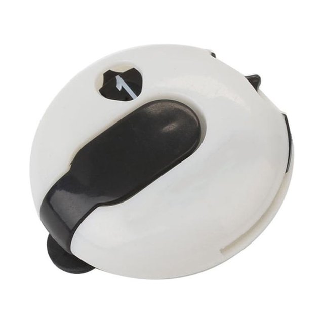 bedienty Compteur de Score de Golf 12 Temps Garde-Doigt Réutilisable Aides à l'Entraînement Outils de Score Sports Extérieur Intérieur Blanc 1Ensemble