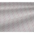 thumbnail image 5 of oneOone Viscose Jersey Pastel Red Fabric Chevron Geometric Craft Projects Decor Fabric Printed By The Yard 60 Inches Wide, 5 of 5