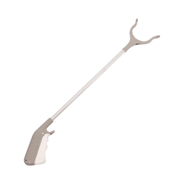 Garbage Picker Extender Handheld Collapsible Trash Litter Stick Picking Tool Stainless Steel Telescopic Clamper Pickup Grabber for Outdoor
