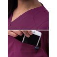thumbnail image 4 of Adar Pro Scrubs For Women - Tailored Peplum Scrub Top, 4 of 6