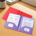 thumbnail image 1 of LSLJS Plastic Folders with Pockets Heavy Duty Pocket Folders Letter Size File Folders for Documents Office School, 1 of 5