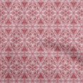 thumbnail image 1 of oneOone Polyester Spandex Pink Fabric African Craft Projects Decor Fabric Printed By The Yard 56 Inch Wide, 1 of 4