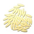 thumbnail image 1 of Perles Spaghetti 19 x 6 mm Ivoire Opaque Lot de 100, 1 of 1