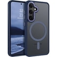 thumbnail image 1 of [PST] Samsung Galaxy S25 / S24 Case, Matte Rubber Hybrid Back Cover with Magnetic MagSafe Compatible, 1 of 5
