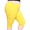 thumbnail image 1 of Stretch Is Comfort Women's Plus Size Knee Length Leggings| Adult X-Large - 7x, 1 of 5