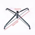 thumbnail image 1 of UsRHHA Christmas Tree Stand Metal Base Support, Heavy Duty Stand for Artificial Trees up to 6ft, Foldable Tree Holder, 1 of 7