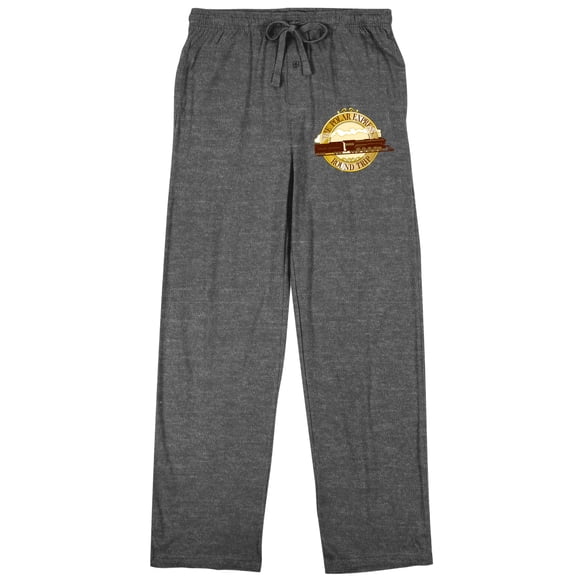 Pantalon de Pyjama de Sommeil pour Homme Polar Express Round Trip Token Graphite Heather - TG