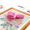 thumbnail image 4 of TIELUTT Art Roller DIY Craft for Rhinestone Embroidery Easy Grip Hand Roller Detachable Painting Fabric Pens Coffee Live Easy Clean Easter Table Decorations Sponge Daddy Holder, 4 of 5
