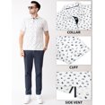 thumbnail image 4 of Polos de Golf pour Hommes à Manches Courtes, Évacuation de l'Humidité, Coupe Sèche, Motifs Imprimés, Polo de Performance à Col, Polos de Golf pour Hommes, 4 of 6