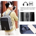 thumbnail image 4 of Chmadoxn Closet Organizers and Storage, Organization and Storage, Storage Bins, Storage Containers Business Backpack, Bag For Travel Flight Fits 15.6 Inch Laptop With USB Charging Port Casual backpack, 4 of 9