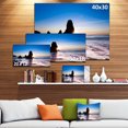 thumbnail image 3 of Sunset at Rodeo Beach Panorama - Seashore Canvas Art Print, 3 of 4