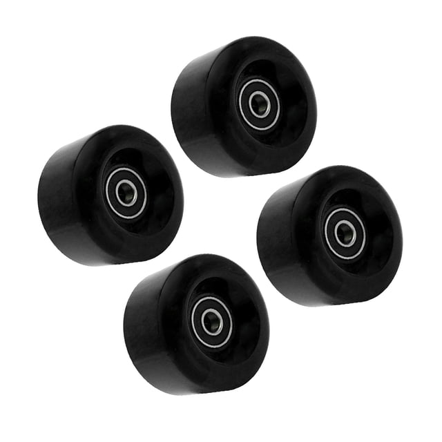 fastboy Roue de Patin en Ligne en PU Haute Performance Résistante à l'Usure 58mm 82A Remplacement Noir 58x58x32mm 1Ensemble