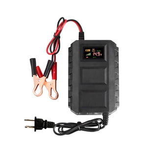 Yeacher Intelligent 12V 20A Chargeur de batterie au plomb pour moto automobile LED