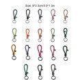 thumbnail image 1 of Leather Braided Woven Rope Keychain Lovely DIY Bag Hanging Pendant Exquisite Key Chain Car Keyring Holder Metal Jewelry for Men Orange, 1 of 9