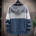 thumbnail image 3 of Styesk Chandails pour Hommes Cardigan en Tricot Ajusté Décontracté de Printemps et d'Hiver pour Hommes à Col Montant, 3 of 3