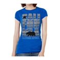 thumbnail image 1 of Womens California Republic Blue Tribal Pattern Black T-Shirt - Royal - 2X-Large, 1 of 1