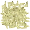 thumbnail image 4 of jifeng 100 Pieces Metal Book Corner Protectors Protection Folders Bags Corner Guard Gold, 4 of 9