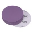 thumbnail image 1 of Unique Bargains 10 Pack 3-Inch Purple Sanding Discs 1200 Grits Hook & Loop Professional Aluminum Oxide Sandpaper, 1 of 5