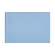A4 Soft Binder Lateral Leather Face 6-Hole Clip Binder Clasp Removable High Horizontal Text Clip Housing