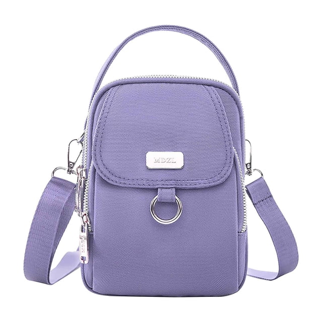 EGNMCR Organisateurs et Rangement de Garde-Robe, Sac Bandoulière Imperméable pour Femmes, Sac pour Téléphone Mobile à Compartiments Multiples Sac Messager pour Femmes Sac Décontracté en Toile Oxford Sac pour Femmes Épaule Bandoulière Rangement