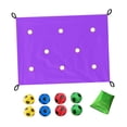 thumbnail image 1 of Almencla Hole Tarp Coordination Playing Team Building Game for Garden Indoor Backyard Violet, 1 of 8