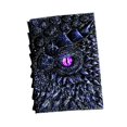 thumbnail image 4 of veasfak 3D Embossed Journal Artistic Retro Diary Dragon Sculpture Journal Violet, 4 of 9