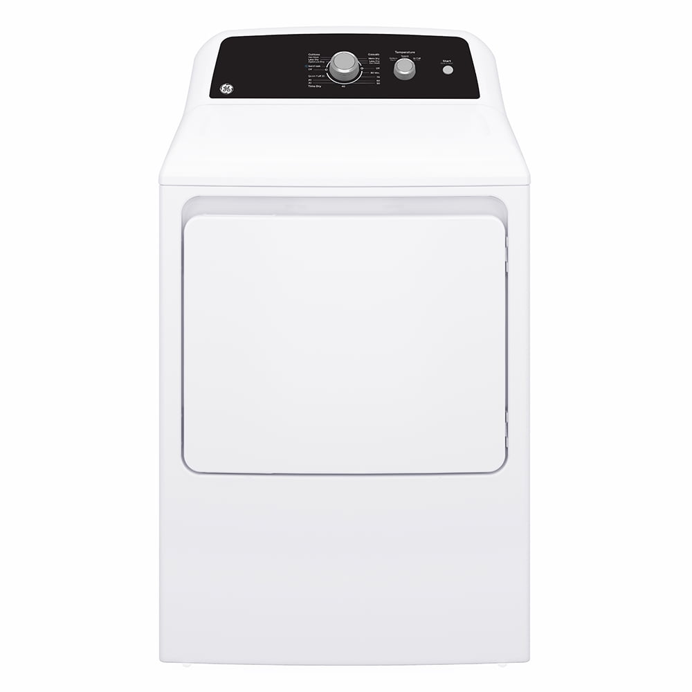 GE 6.2 cu.ft. Top Load Electric Dryer with SaniFresh Cycle White - GTX34EBMRWS