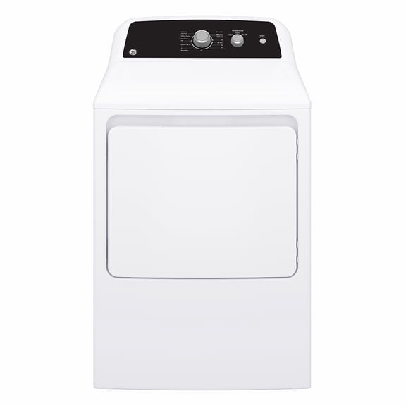 GE Séchoir Électrique à Chargement par le Haut de 6,2 Pi3 avec Cycle SaniFresh Blanc - GTX34EBMRWS
