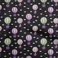 thumbnail image 1 of oneOone Rayon Black Fabric Circus Craft Projects Decor Fabric Printed By The Yard 56 Inch Wide-aB, 1 of 5