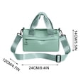 thumbnail image 2 of Cool Bag Small Lunch Bag With Zip Mini Cool Box Shopping Bag Insulated Bag Picnic Bag Lunch Bag For Work School Outdoor, 2 of 7