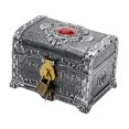 thumbnail image 2 of Lipstore Pirate Adventurous Treasure Box Multifunction Pirate Chest Storage Box for Theme ancient, 2 of 8