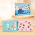 thumbnail image 2 of A Toddler Busy Book Daily Life Theme Preschool Learning Activities Fine Motor Skills Reusable Sticker Quiet Book Educational Travel Toy For Kids, 2 of 2
